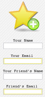 Tell a Friend Printscreen